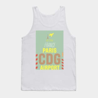 Paris CDG vintage style Tank Top